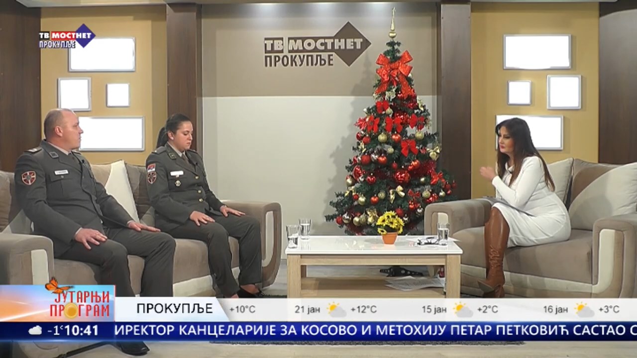 Jutarnji program - Tv Mostnet - 3 Brigada vojske Srbije